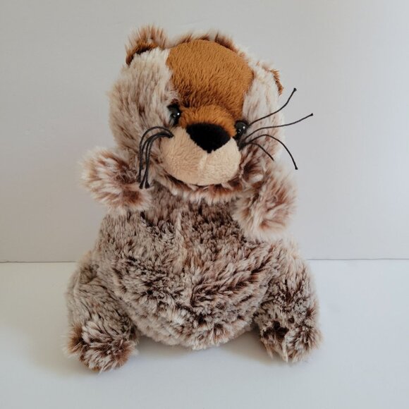 Ganz Plush Groundhog Stuffed Animal Toy 8" Soft Fluffy Fur No code - Picture 1 of 4